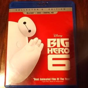 Walt Disney's BIG HERO 6 Collector's Edition on BLU-RAY + DVD